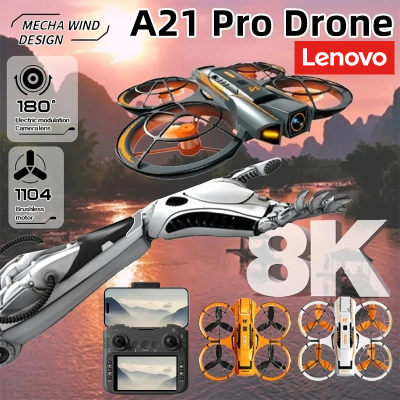 Drone Multispectral - Lenovo A21 Pro Drohne 4K Professionelle