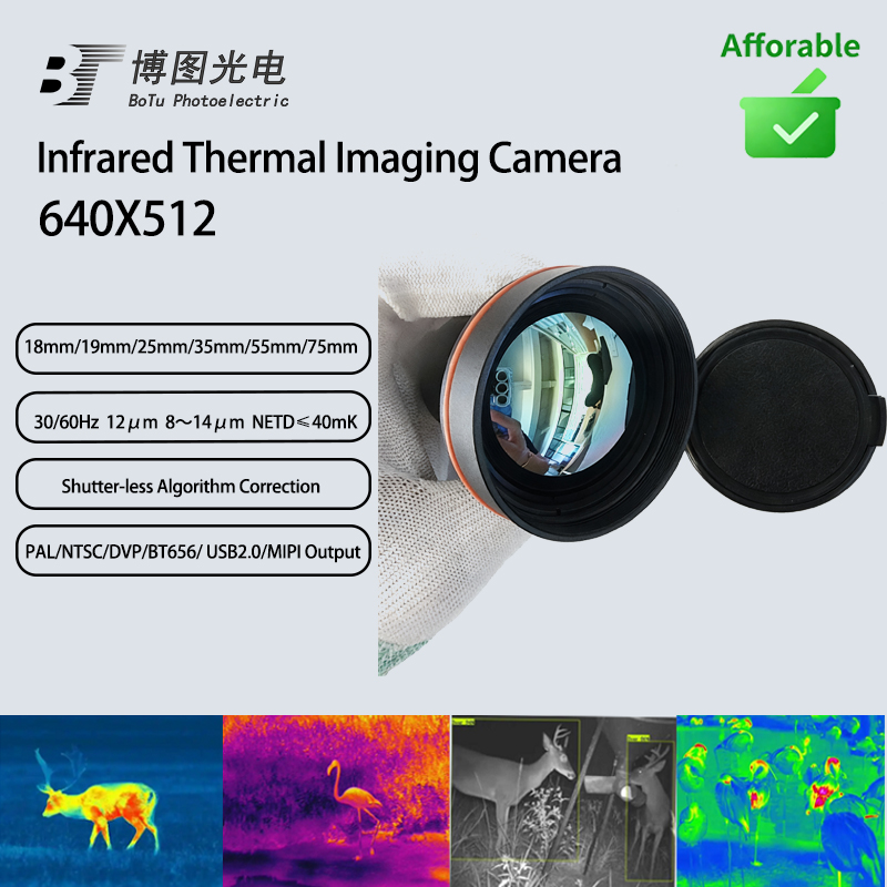 Drone Thermal Imaging - G640 Infrarot-Wärmebildkamera, ungekühltes LWIR Raytroon Mini-Infrarotmodul