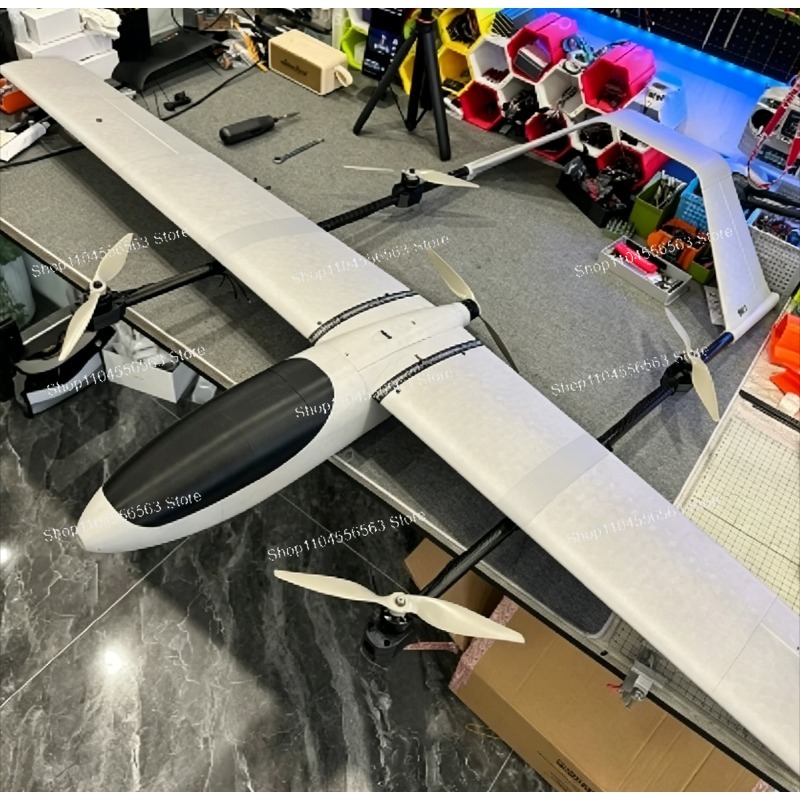 Drone 3D Modeling - 3D-gedrucktes Modellflugzeug mit 2 Meter Spannweite,