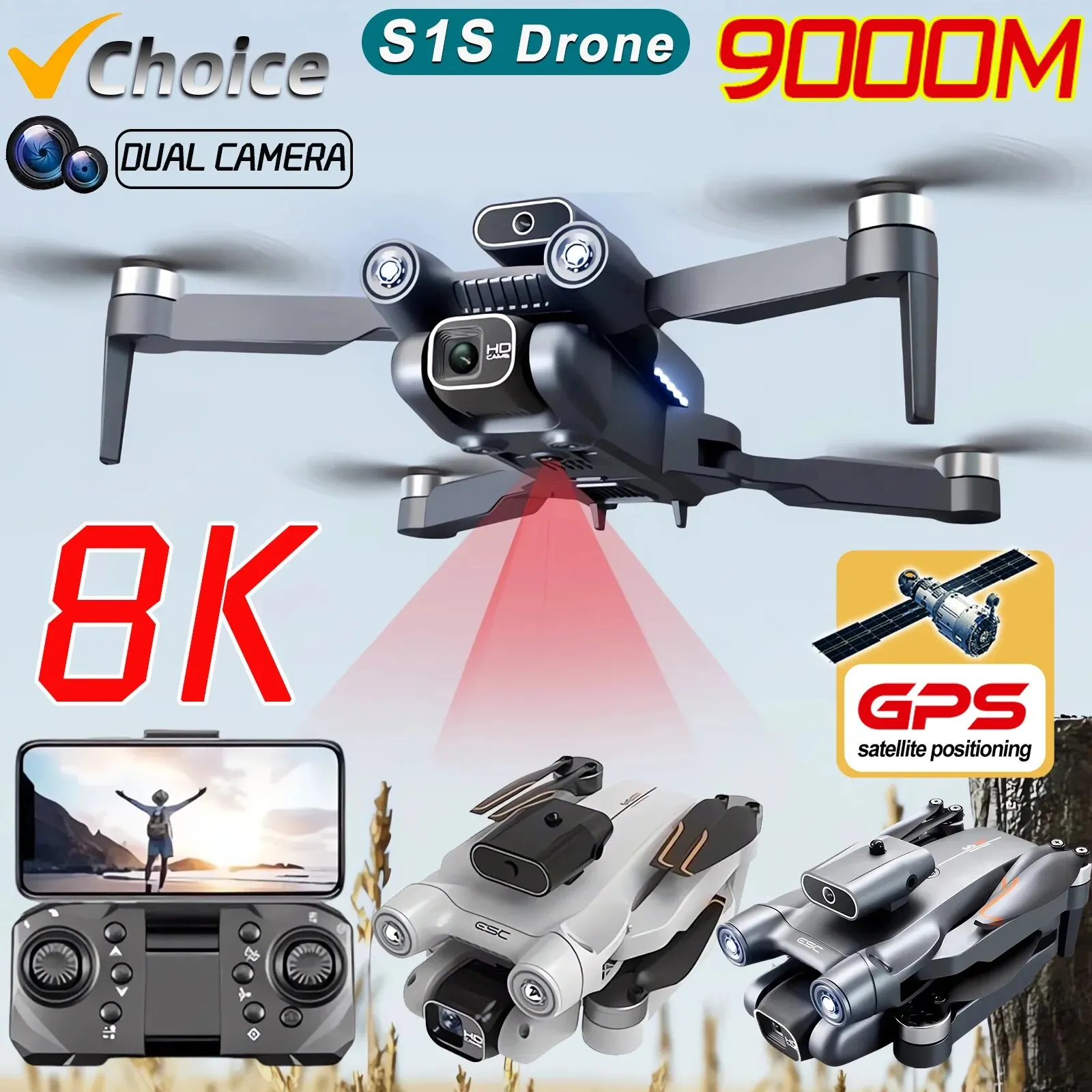 Drone Multispectral - Neue s1s 5g gps drohnen kamera