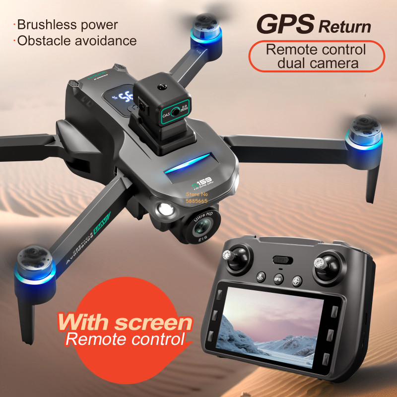 Drone Mapping - 8K Dual Kamera 5G WIFI FPV