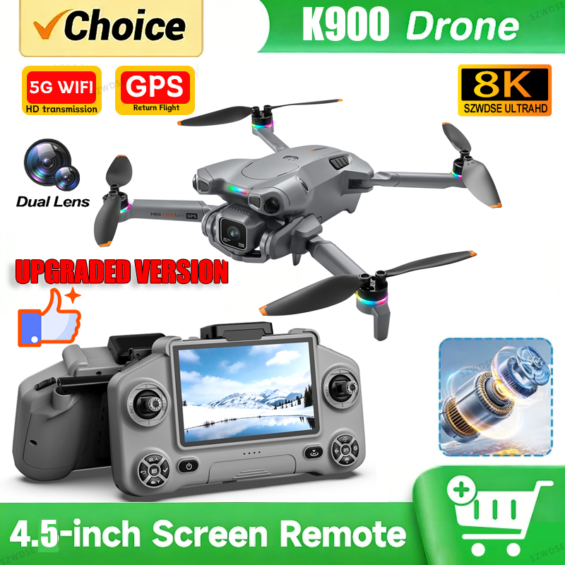 Drone Multispectral - Neue K900 MAX GPS-Drohne mit 4K