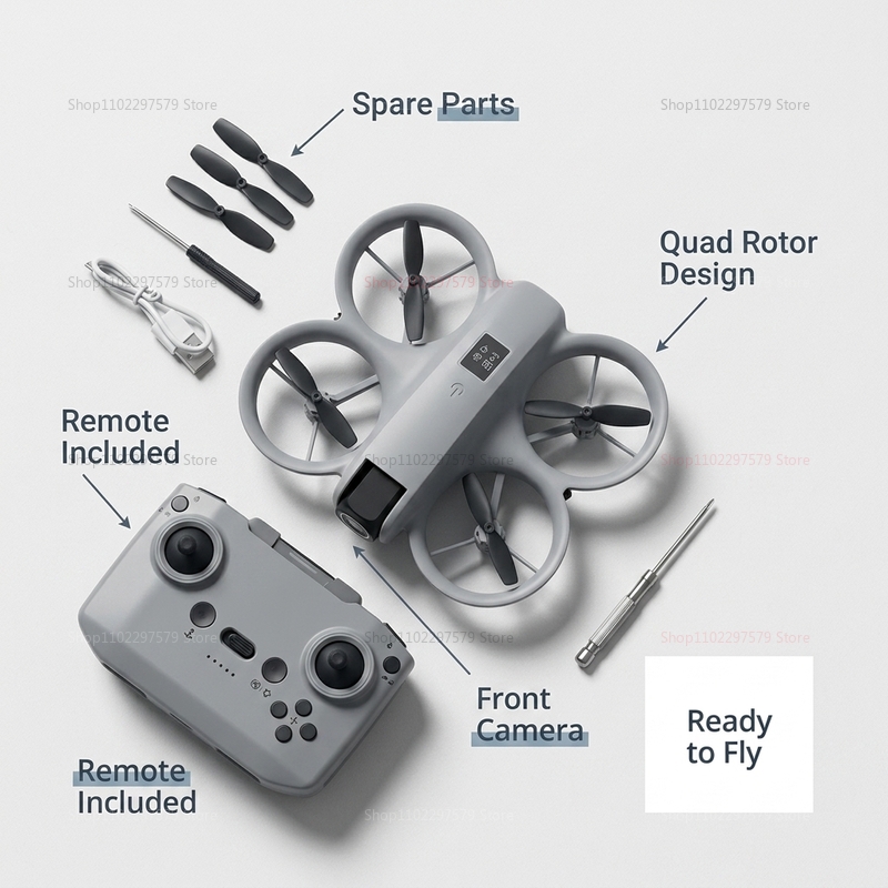 Mini-Drohne mit 8K HD-Kamera F – Drone Video Production Bewertung und Preis