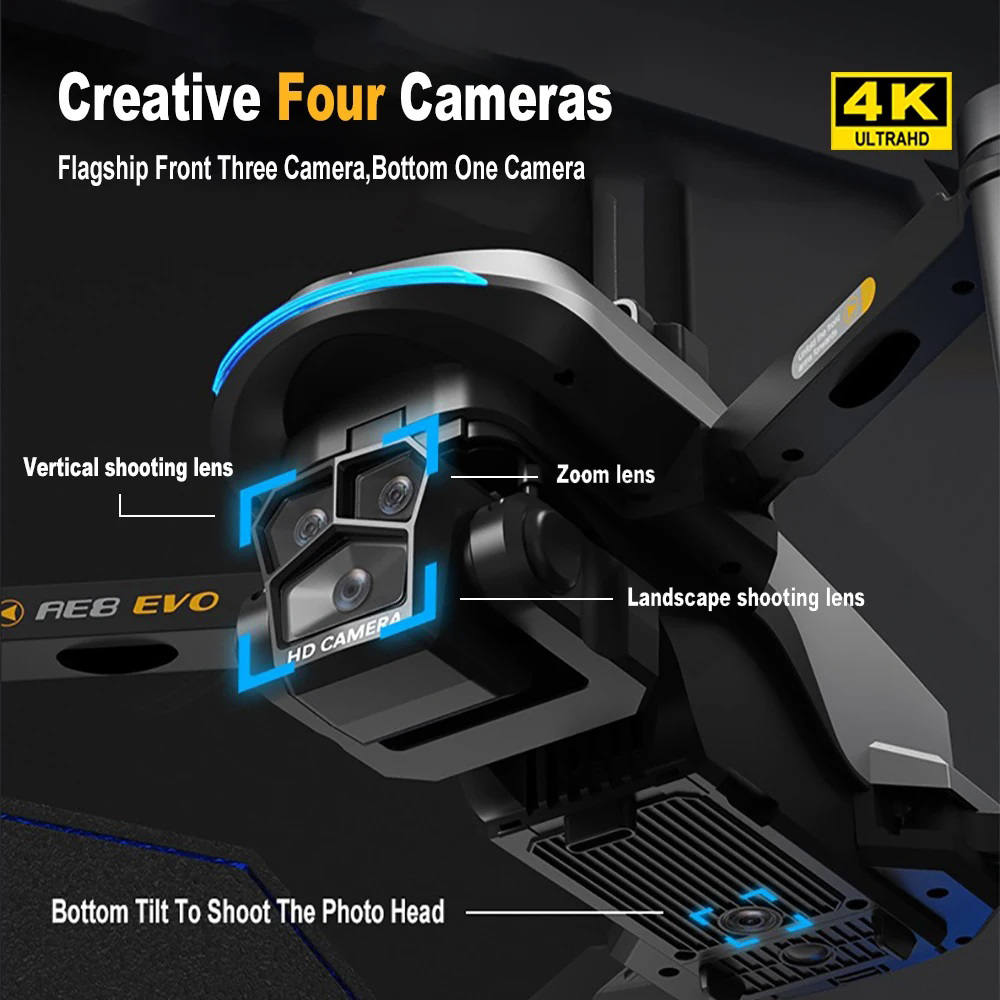 AE8 EVO Drohne 4K Professionel – Drone Multispectral Bewertung und Preis