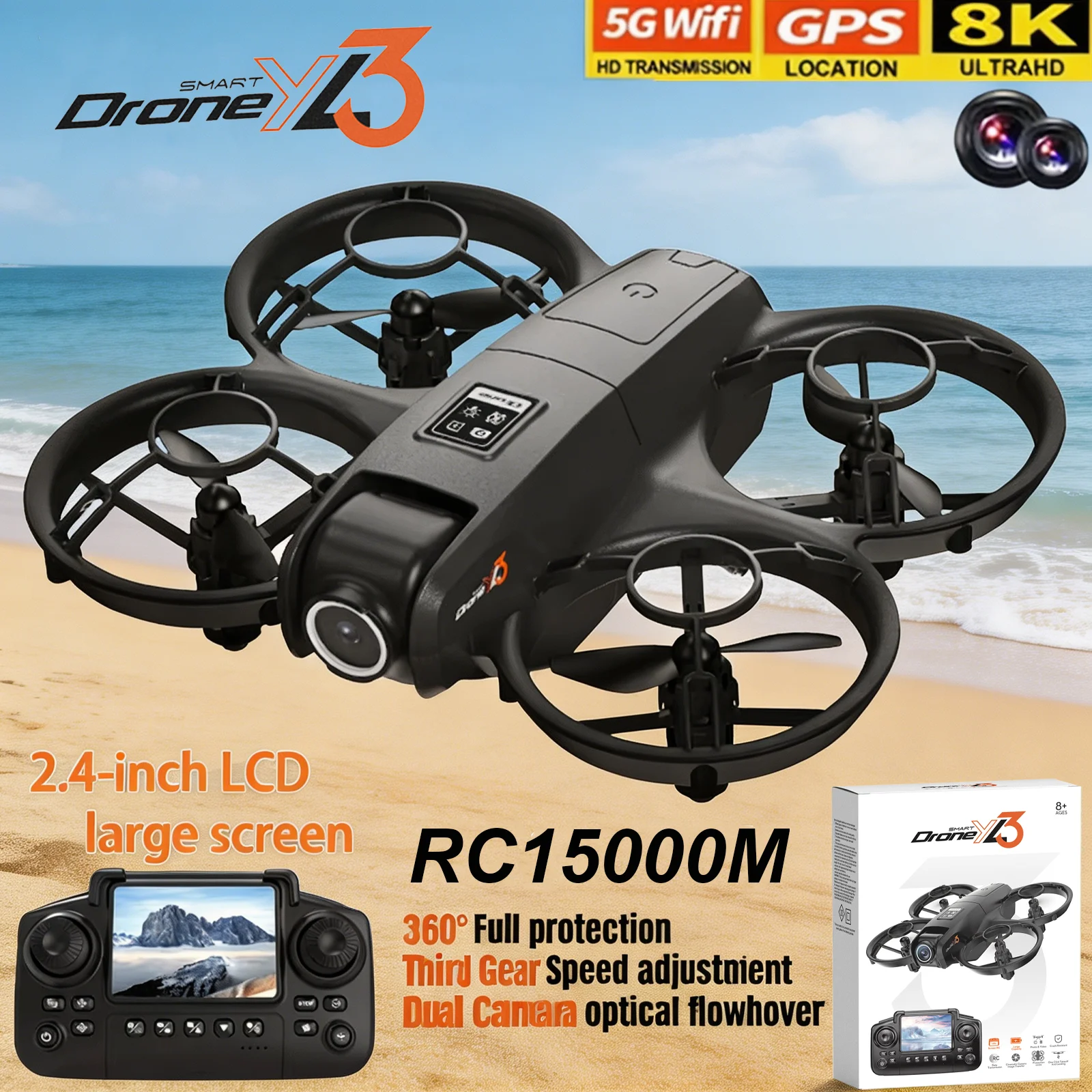 Neue YL3 RC-Drohne mit 8K 1080 – Drone Multispectral Bewertung und Preis